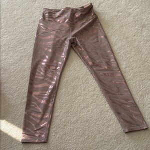 CALIA by Carrie Underwood Metallic Pink Leggings
